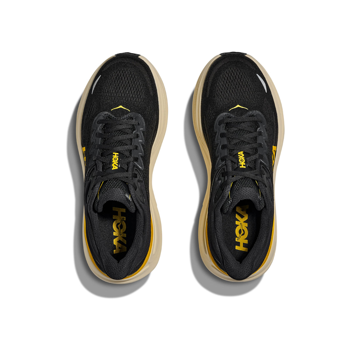 Bondi 9 (Men) Carbon Black / Yellow Gold