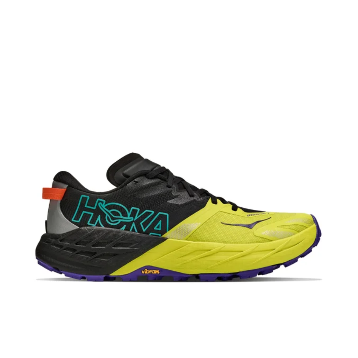 Speedgoat 7 (Men) Black / Hoka Citrus