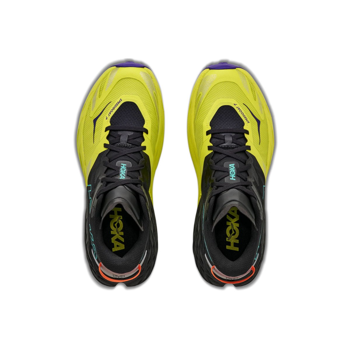 Speedgoat 7 (Men) Black / Hoka Citrus