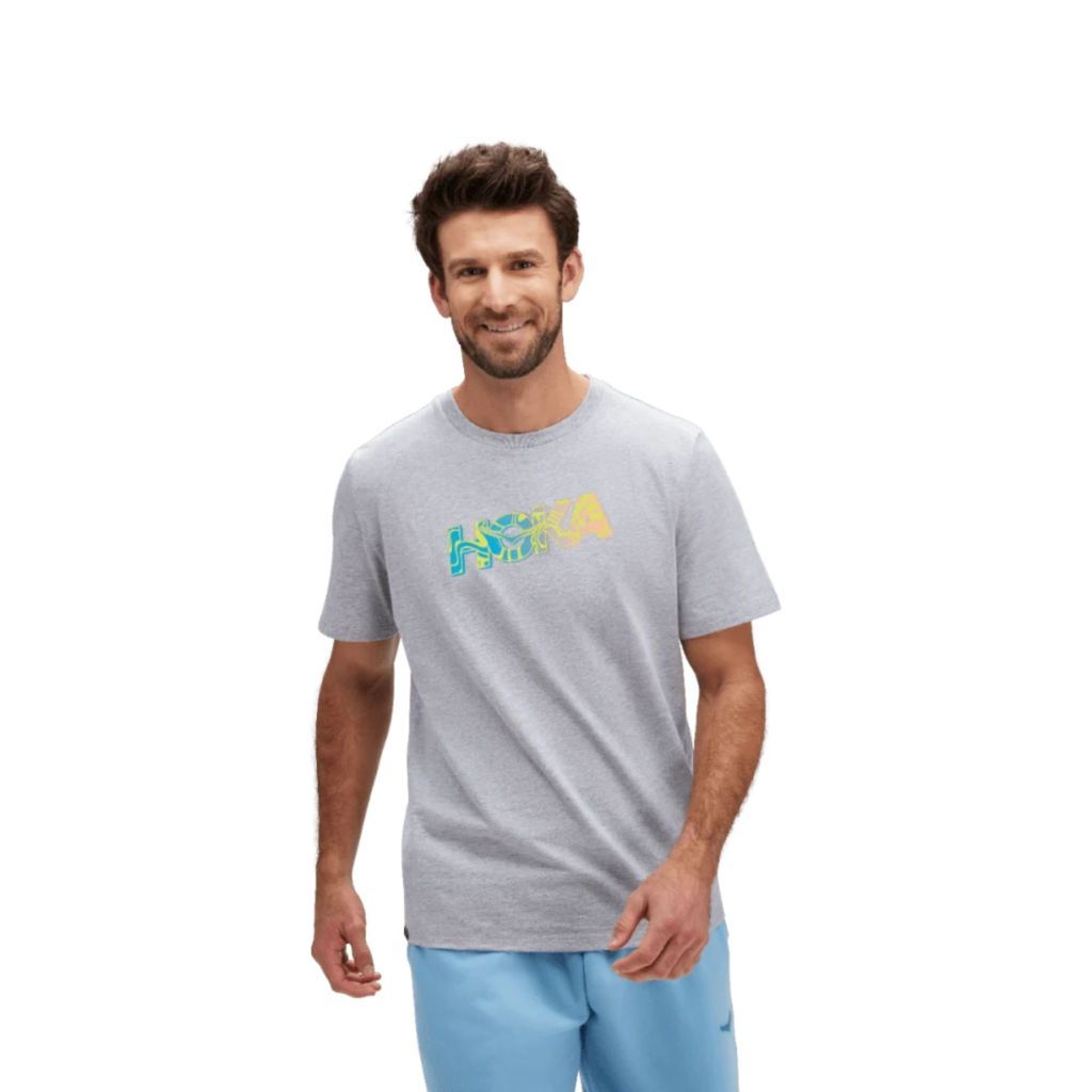 Topo Logo GPX SS Tee (Men) - Heather Grey