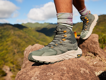 Limitations and risks of hiking in running shoes