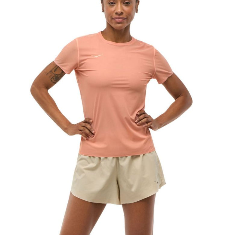 Airolite Run Short Sleeve (Women) Dry Clay