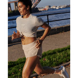 Glide 4'' Short (Women) Eggnog