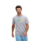 Topo Logo GPX SS Tee (Men) - Heather Grey