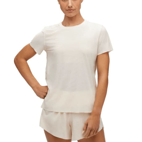 Airolite Run Short Sleeve (Women) Eggnog