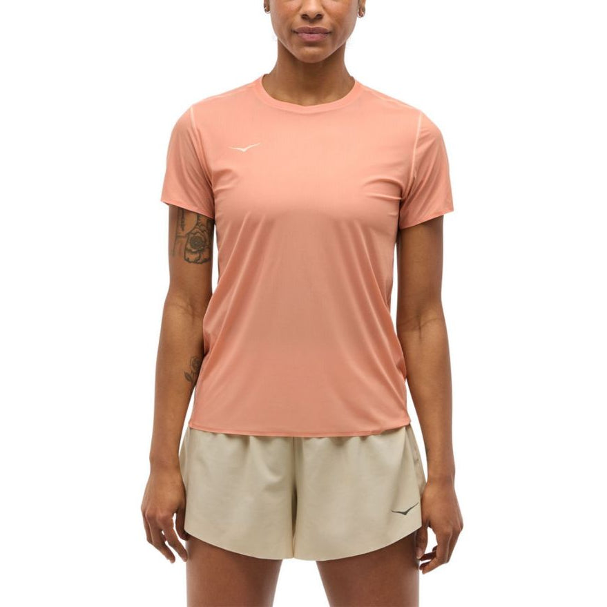 Airolite Run Short Sleeve (Women) Dry Clay