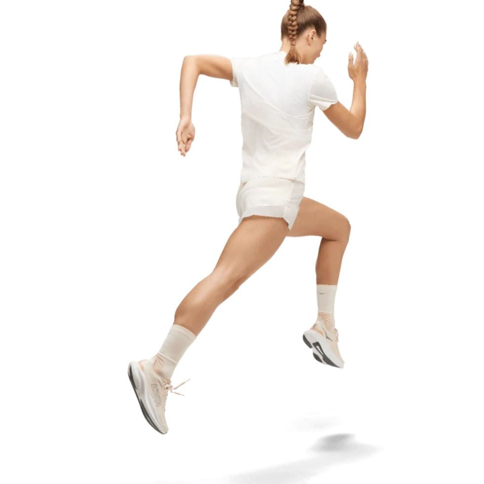 Airolite Run Short Sleeve (Women) Eggnog