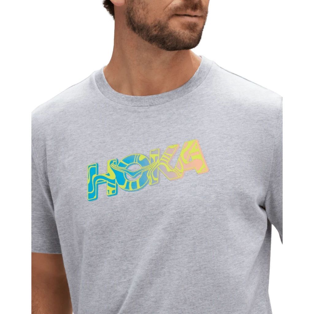 Topo Logo GPX SS Tee (Men) - Heather Grey